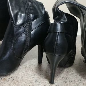 Knee high Faux Leather Boots